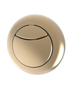 Dudley Dio Satin Brass Pushbutton