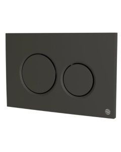 Drift Matt Black Flush Plate